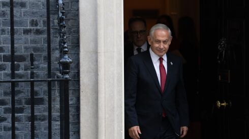 Rishi Sunak Welcomes The Prime Minister Of Israel To Downing Street