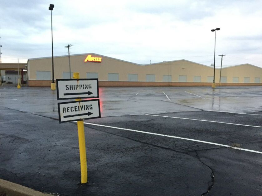 Founded in 1935, Airtex, which makes automotive fuel pumps, once employed 1,000 people in Fairfield and had numerous plants, offices and facilities. Now production has been sent overseas, and about 40 people work in administration.