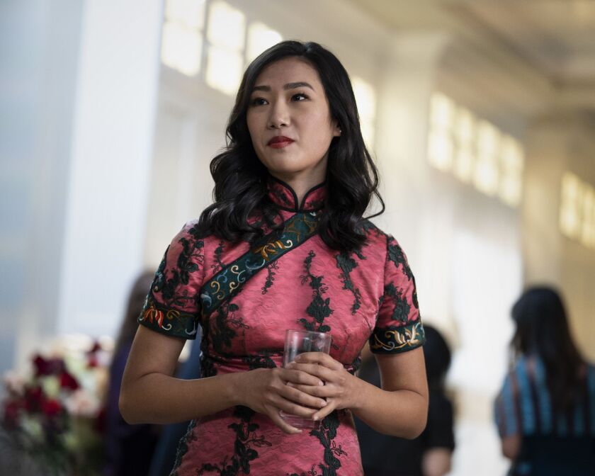 Olivia Liang stars as Nicky Shen in a scene from “Kung Fu.” “The tricky part will be for the folks who are in charge to make sure that the show doesn’t veer too much into older stereotypes and tropes,” the actress says.