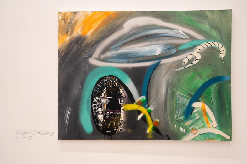 “Digital Dabbling,” part of the exhibit “Mothership,” is on display at Mariane Ibrahim gallery in West Town.