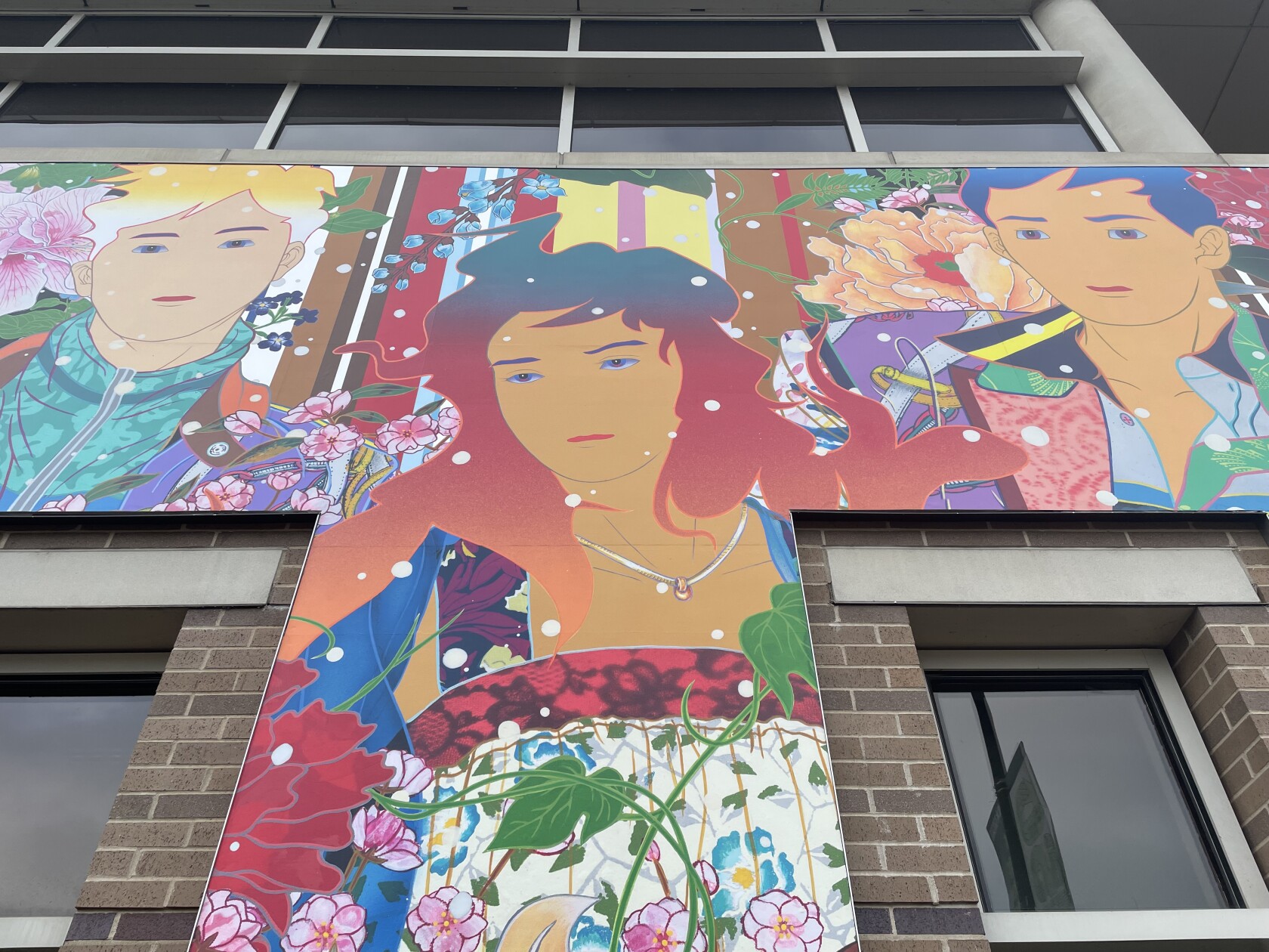 Chicago murals: Edgewater library sheds drab image with Tomokazu ...