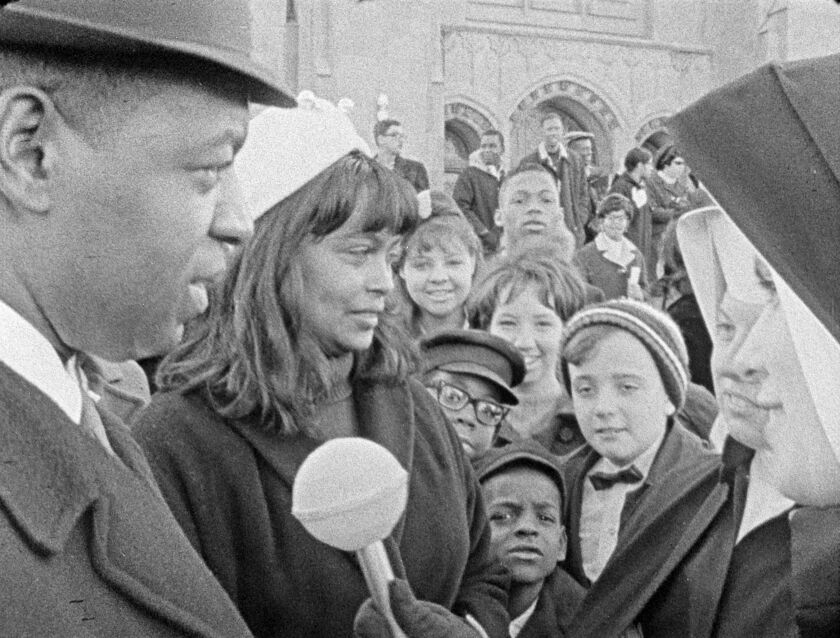 Church-goers are interviewed in “Inquiring Nuns,” documentary asking Chicagoans “Are you happy?” being showcased next week at the Siskel<br>Film Center to mark the movie’s 50th anniversary. | Provided