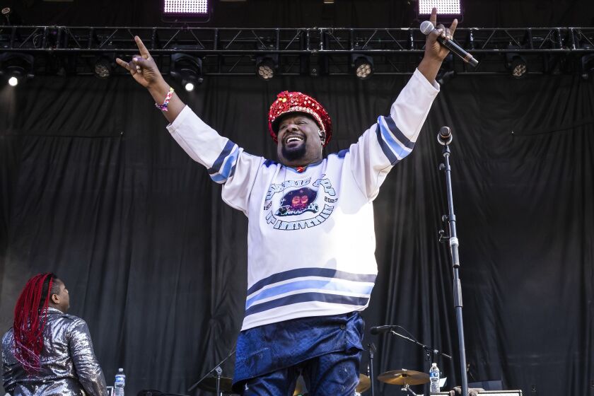 George Clinton występuje z Parliament-Funkadelic pierwszego dnia Riot Festival w Douglas Park w Southwest Side.