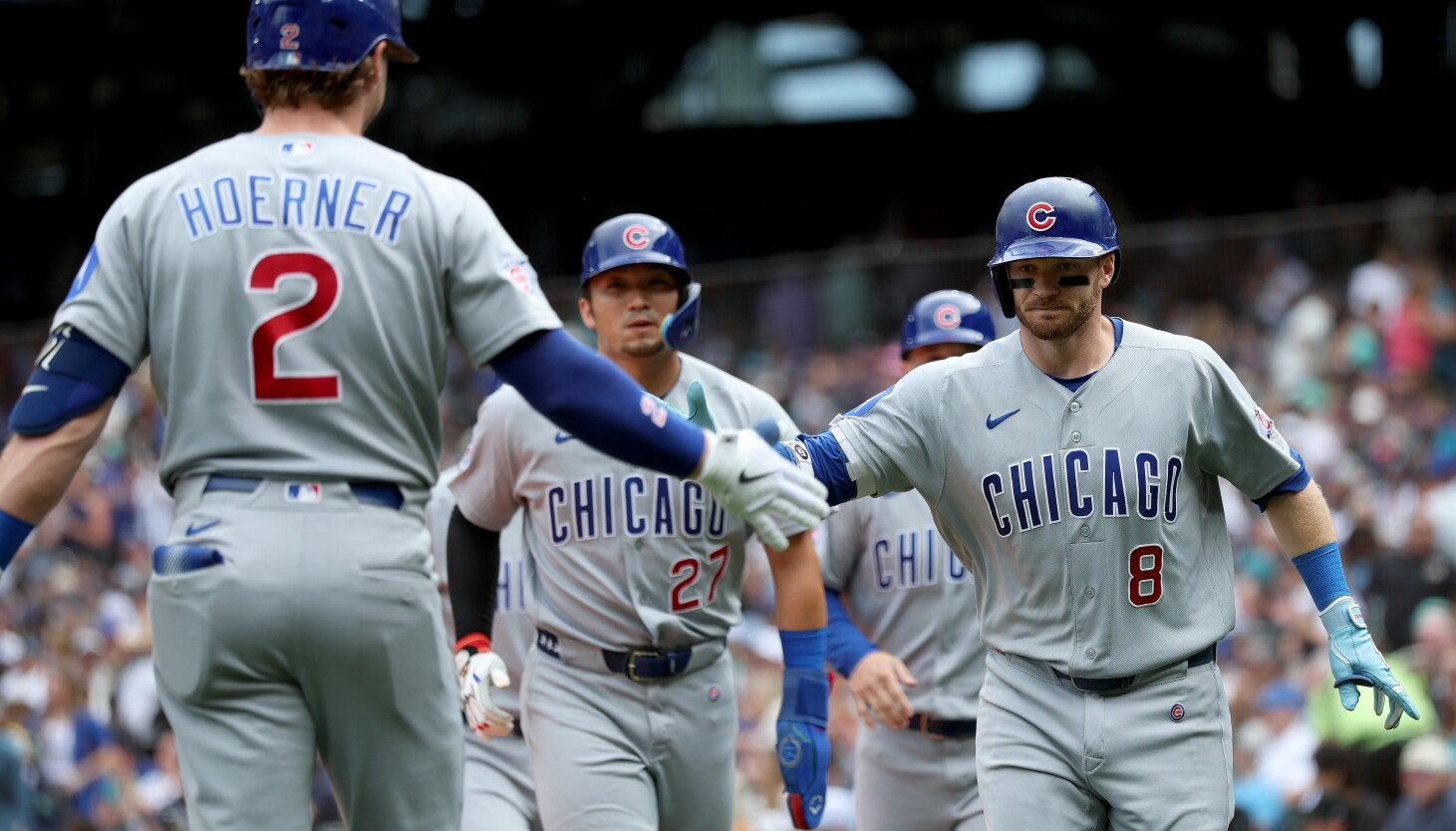 In blowout win, Ian Happ, Pedro Ramirez become fourth Cubs duo to hit grand slams in same game