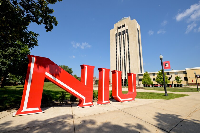 The Holmes Pupil Center on the Campus of Northern Illinois University in Decalb, Il