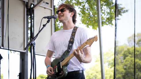 The Braymores performs on the BMI stage on the first day of Lollapalooza at Grant Park, Thursday, July 30, 2026