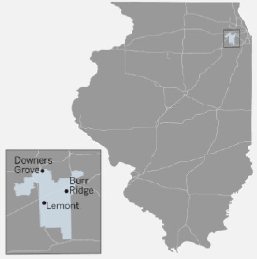 Illinois Senate 41st District map