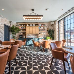 The Warbler’s private dining room. | Courtesy of Kailley Lindman