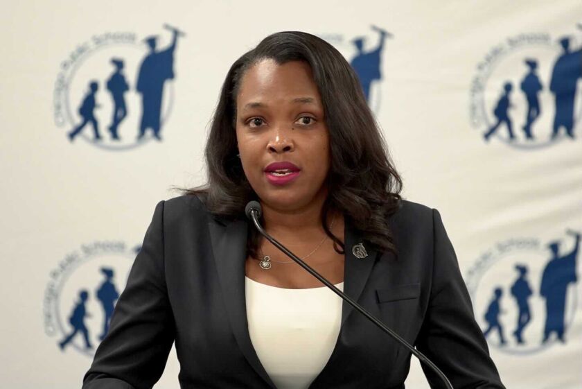 CPS CEO Janice Jackson gives an update on the school system’s reopening plans, Jan. 5, 2021.