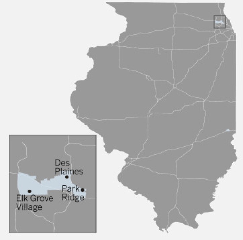 Illinois House 55th District map