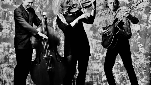 Hot Club of Cowtown - IDs (l-r) Beau Sample, Elena James, Whit Smith - photo by Dave Creaney.jpeg