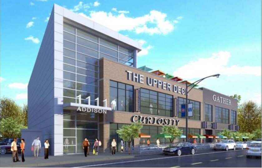 This is a picture of the new three-story retail development replacing Wrigleyville’s Taco Bell. | Courtesy of Mid-America Group’s website