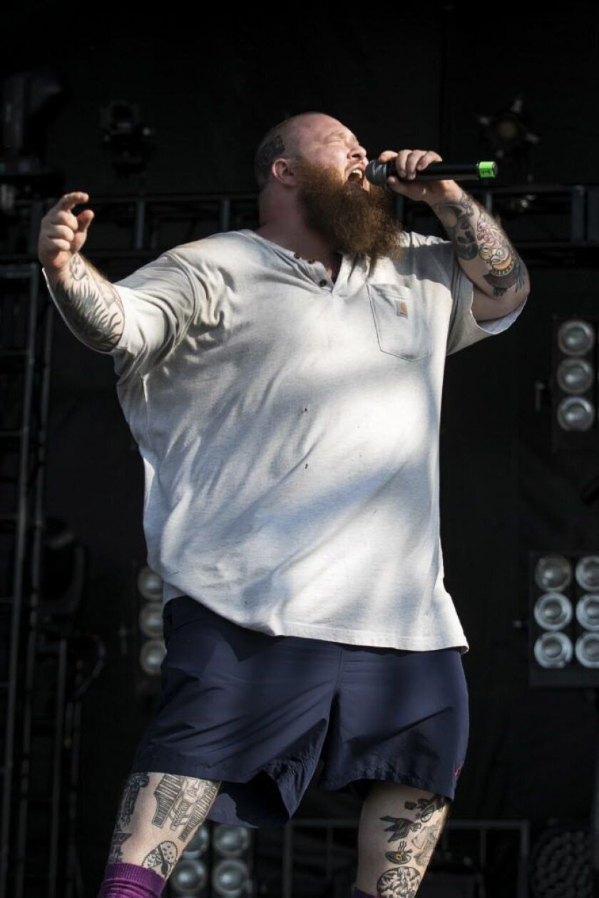 Action Bronson performs Friday on Day 1 of Riot Fest at Douglas Park, Sept. 15, 2017. | Ashlee Rezin / Sun-Times