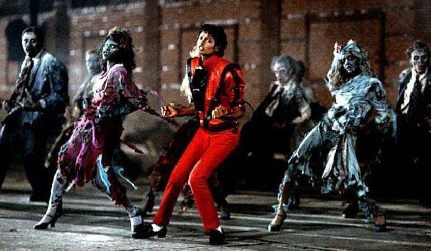 Scene from Michael Jackson’s “Thriler” music video.