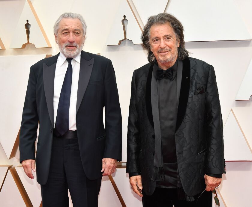 Robert De Niro and Al Pacino attend the 92nd Annual Academy Awards.