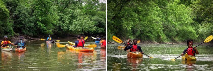 Several conservation groups offer guided tours of area waterways, part of efforts to build and expand a system of water trails in the Chicago area.