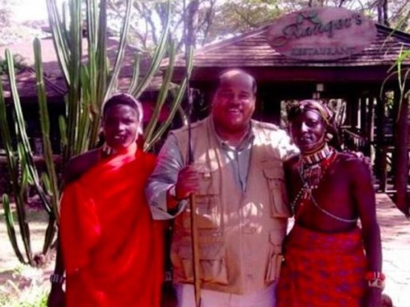 Steven Lattimore poses for a photo while working on a documentary in Kenya. | Facebook photo