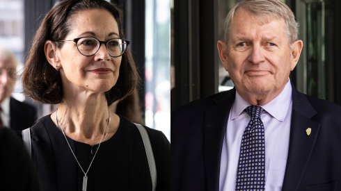 Anne Pramaggiore and Michael McClain.