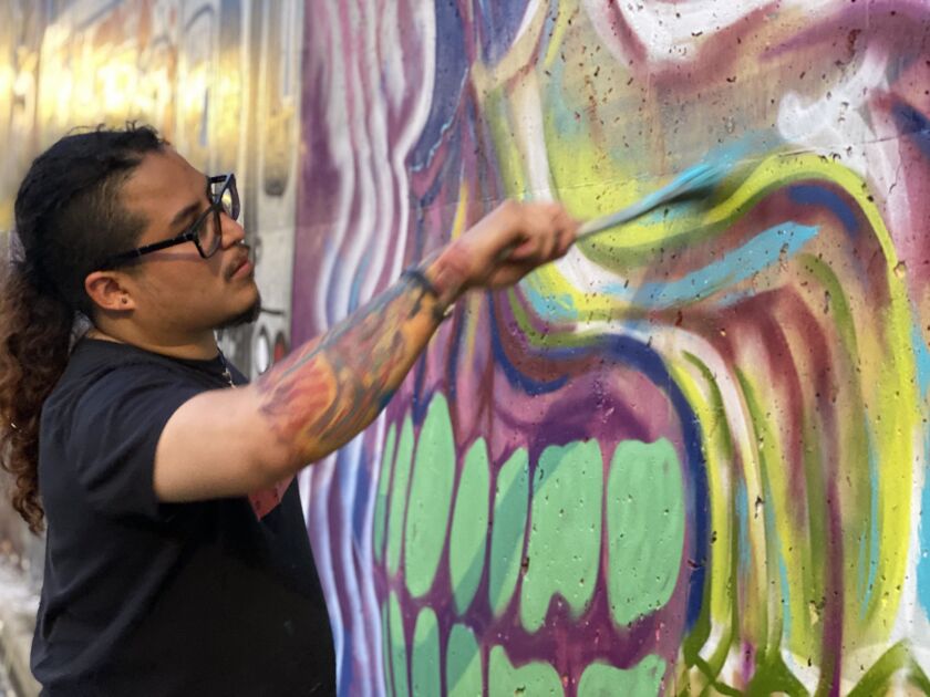 Artist Mario Mena.