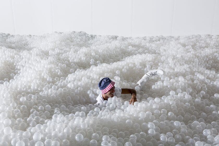 Take a “swim” in The Beach at Navy Pier. | Courtesy Snarkitecture