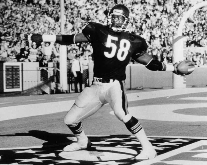 Wilber Marshall starred on the 1985 Bears team.
