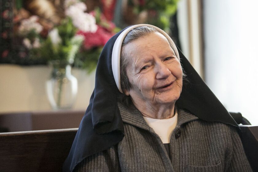 Sister Barbara Drell admits she has a rebellious streak — and a temper. | Ashlee Rezin/Sun-Times