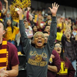 No. 89, Loyola University Chicago. | Sun-Times File