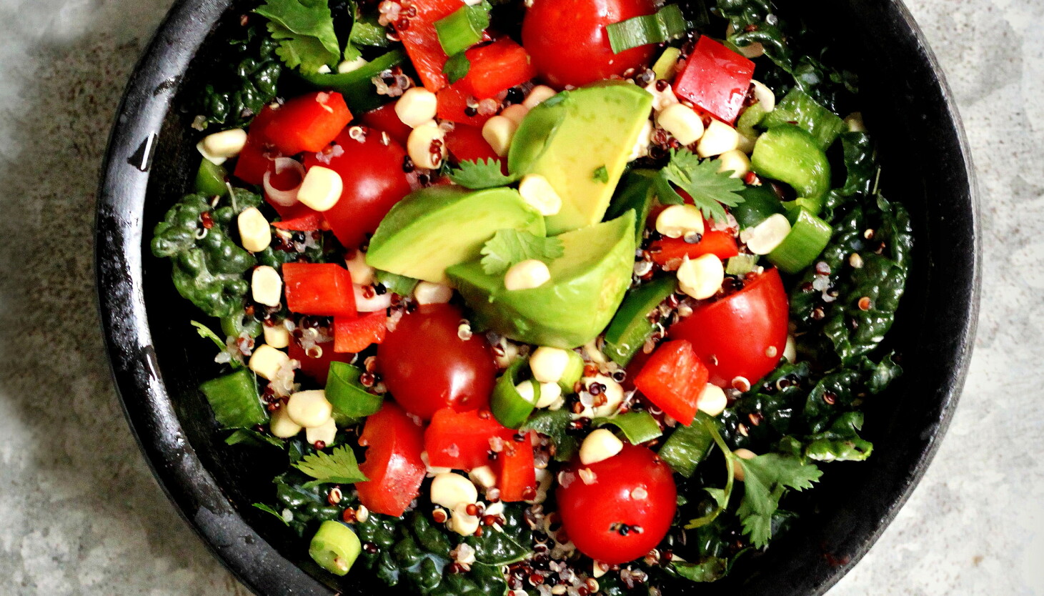 Tomato, Corn and Quinoa Bowl Recipe Tomato, Corn and Quinoa Bowl Recipe