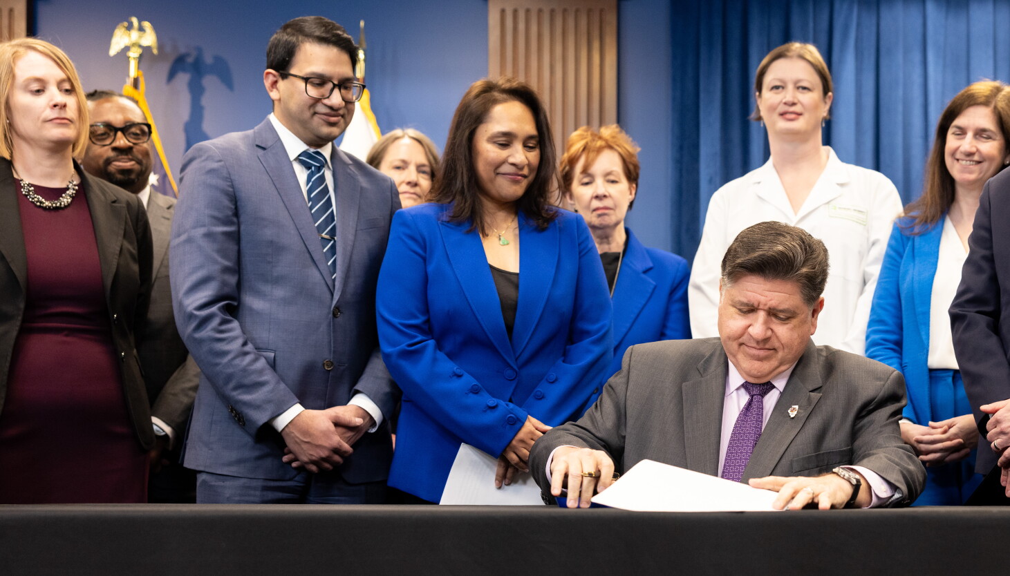 Pritzker signs law for Illinois to set its own vaccine guidelines in response to Trump skeptics Pritzker signs law for Illinois to set its own vaccine guidelines in response to Trump skeptics