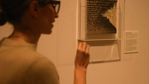 Assistant curator Ashley Janke talks about the art of Mary Bauermeister at Wrightwood 659 in Chicago