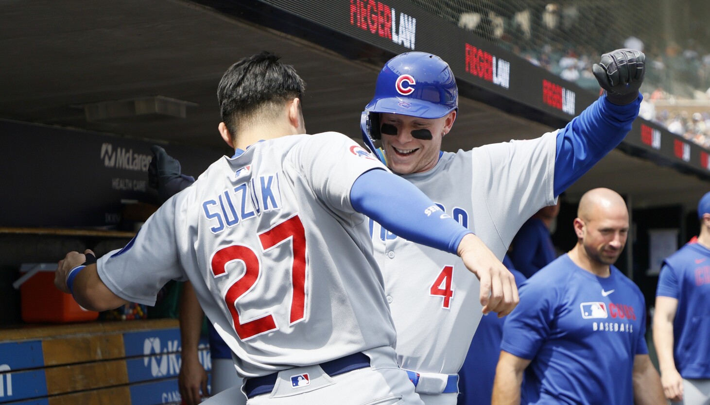 La carrera a casa entre Pete Crow-Armstrong y Seiya Suzuki impulsa a los cachorros sobre los tigres