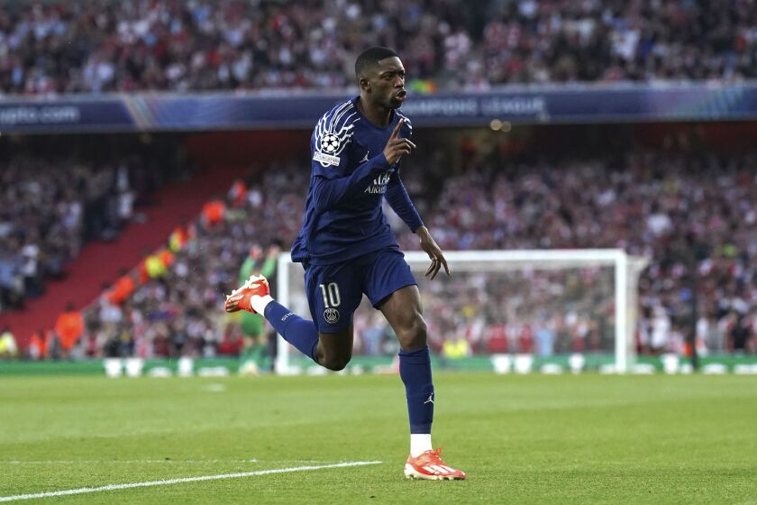 Ousmane Dembele's goal gives Paris Saint-Germain 1-0 win over ...