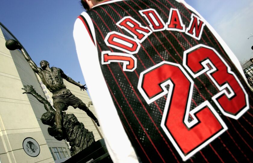 A Michael Jordan jersey never goes out of style. | Paul Sancya/AP file photo