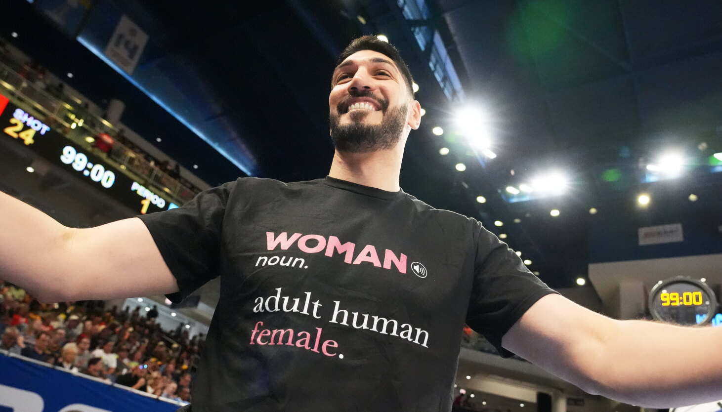 Enes Kanter Freedom responds to stadium ban by suing the Sky
