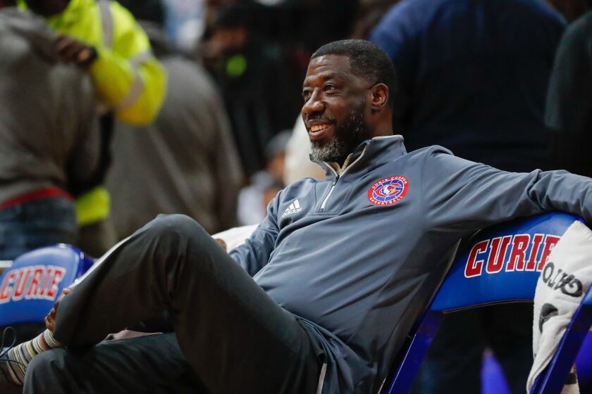 Curie coach Michael Oliver.