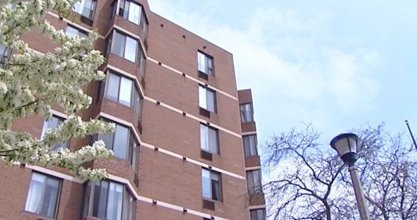 A man died after he fell from the roof of an apartment building at 5120 Galitz St. in Skokie. | Network Video Productions