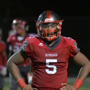 Hubbard QB AJ Harris. Worsom Robinson/For the Sun-Times.