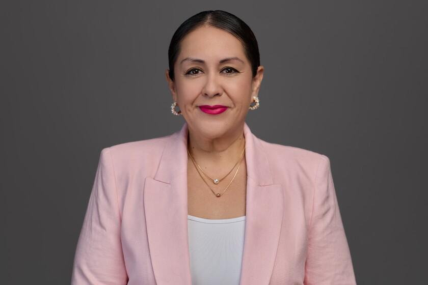 Aidé Acosta, chief college officer for the Noble Schools charter network in Chicago.