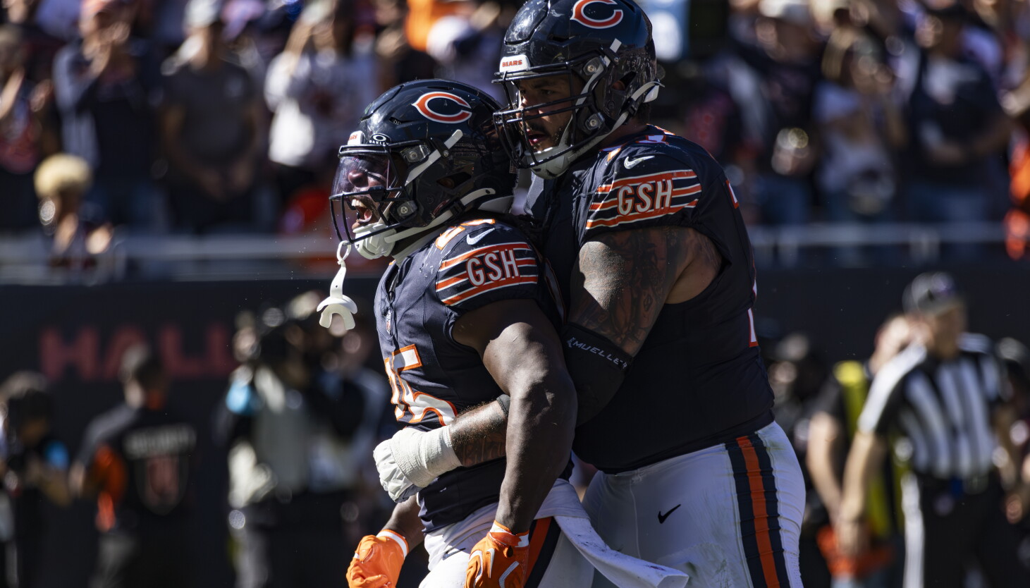 Bears Interception Bears report: Team practices without 3 O-linemen, 2 RBs - Chicago Sun-Times