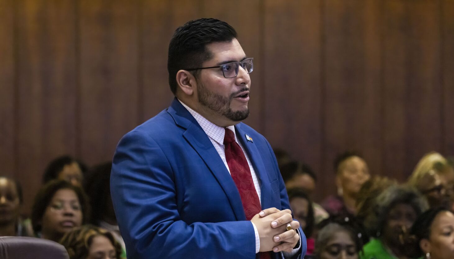 NextImg:Johnson’s allies lay groundwork for referendum to raise money to help the unhoused with mayor’s ‘mansion tax’