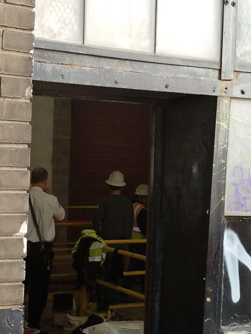 Three workers were hurt in a fire Tuesday morning at an electrical substation in the Loop. | Fire Media Affairs
