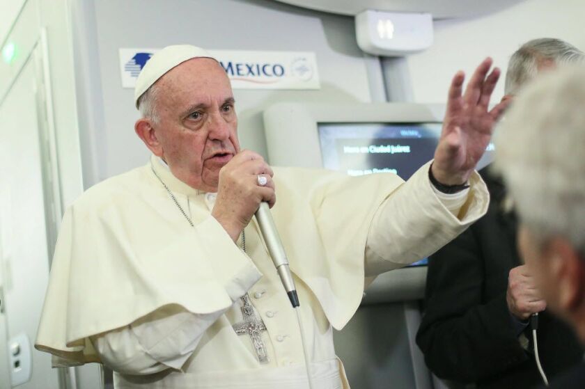 Pope Francis. AFP/Getty Images