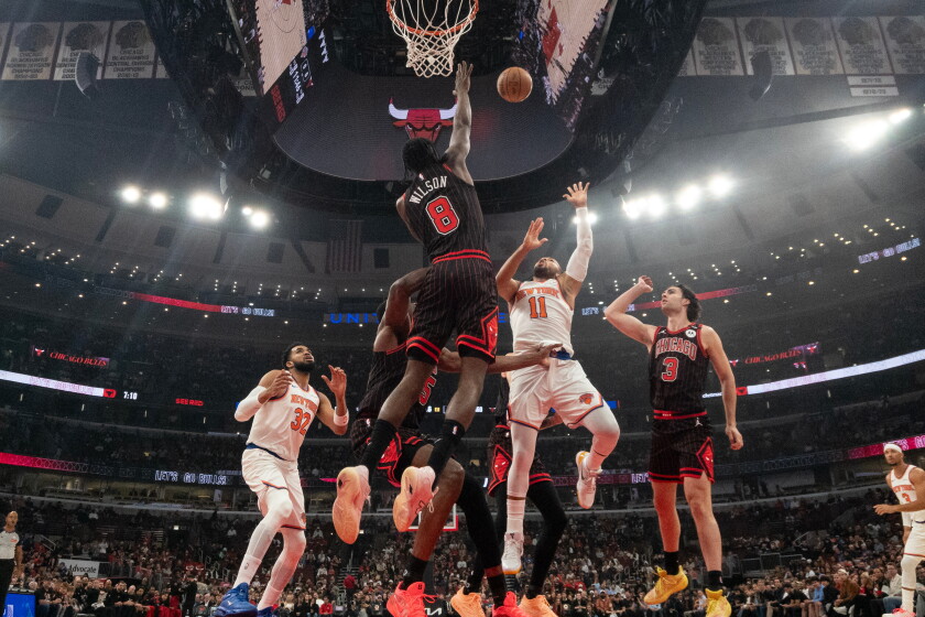 The Bulls didn't have a lot of answers for Jalen Brunson late on Wednesday, but for the first three quarters they gave the defending champs all they could ask for.