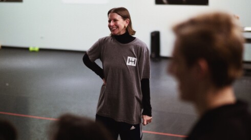 Aszure Barton choreographs for Hubbard Street Dance Chicago.