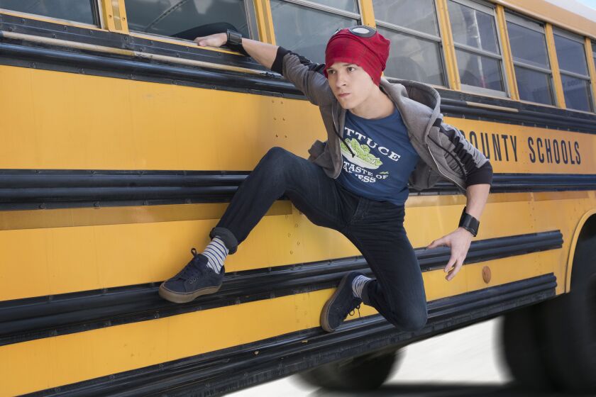 Tom Holland as Petr Parker, aka Spider-Man, in “Avengers: Infinity Wars.” | MARVEL STUDIOS