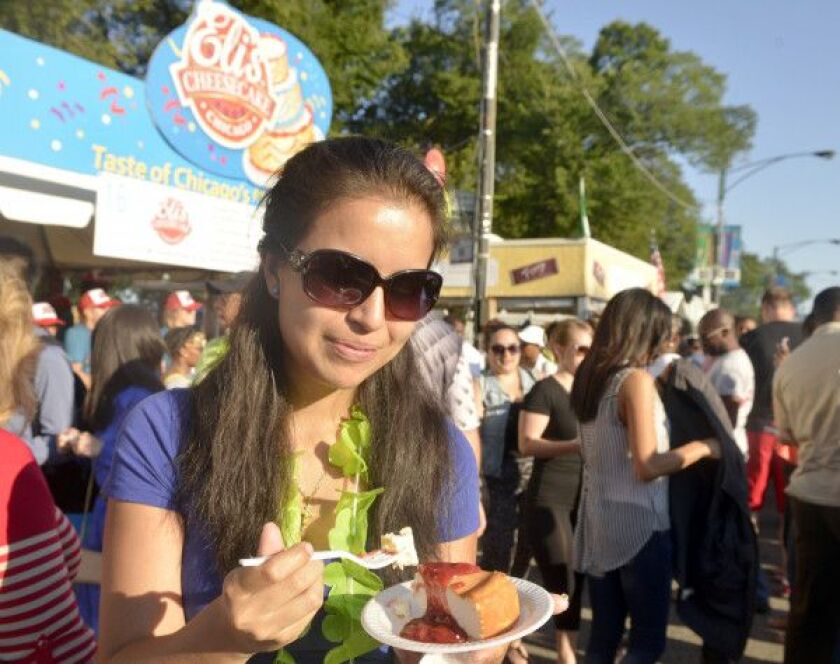 Eli’s Cheesecake will be back for the 35th Taste of Chicago. | SUN-TIMES PHOTO