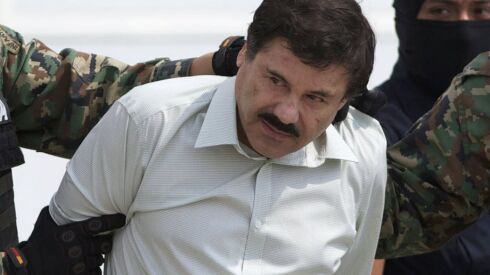 Now-imprisoned Sinaloa cartel drug kingpin Joaquín “El Chapo” Guzmán Loera.