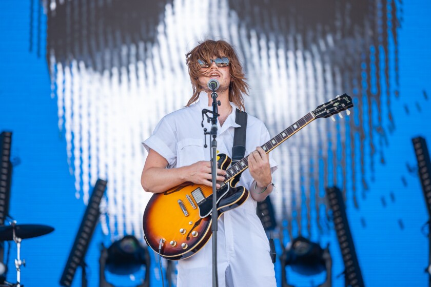 BC2022_0529_153039-5822_ALIVECOVERAGE.jpeg Djo (aka Joe Keery) performs at the 2022 Boston Calling Music Festival.