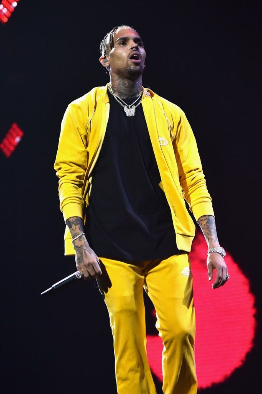 Chris Brown, pictured in New York in October, is among the lineup for the WGCI Big Jam on Dec. 30. | Theo Wargo/Getty Images