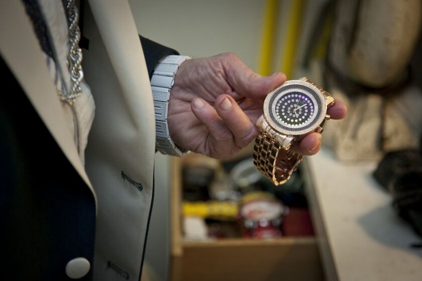 Always dapper, Perry Kanlan boasted a collection of more than 60 watches at one point.